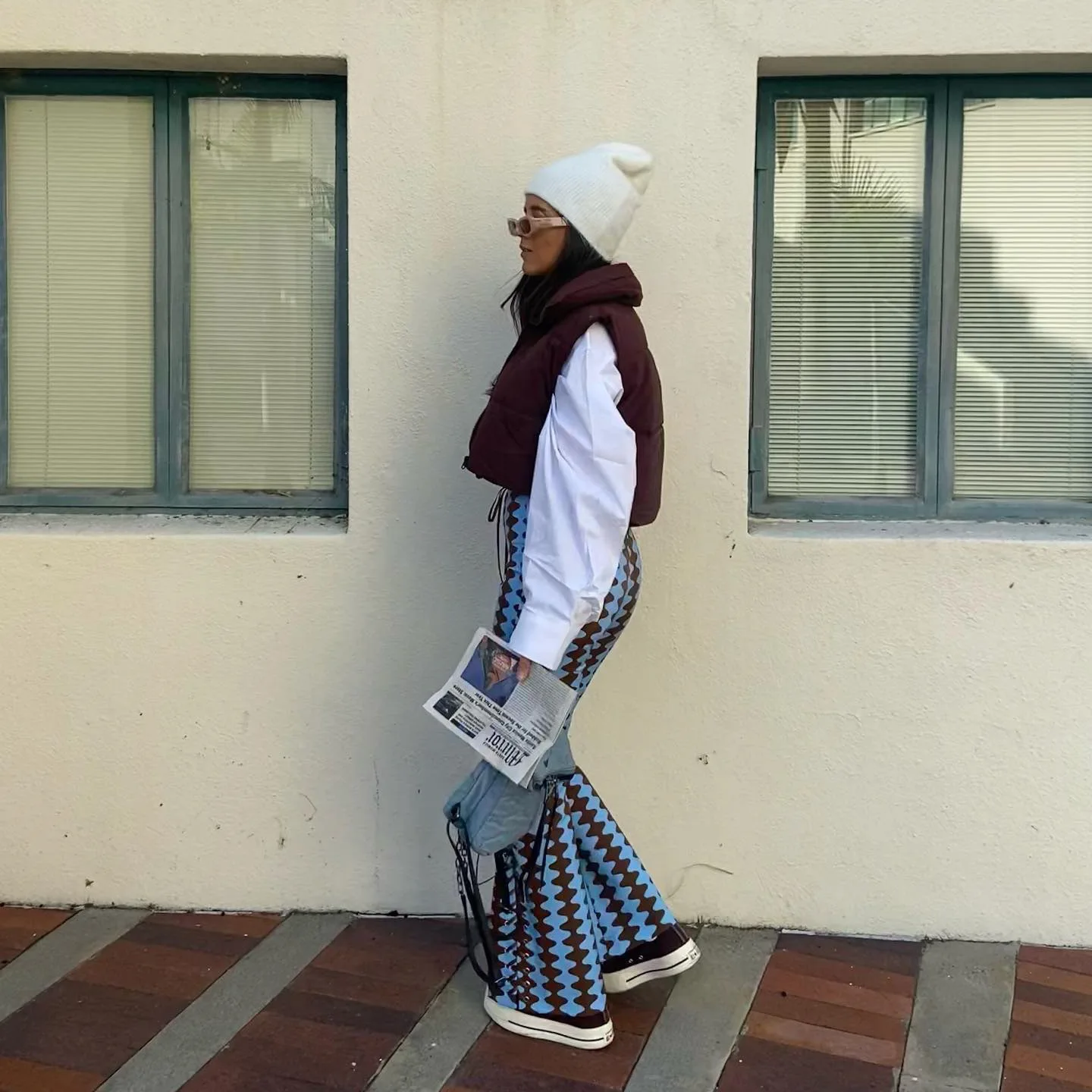 Lapel Collar Sleeveless Hundred Short Vest Female Autumn and Winter New Zipper Warm Fashion Casual Short Jacket