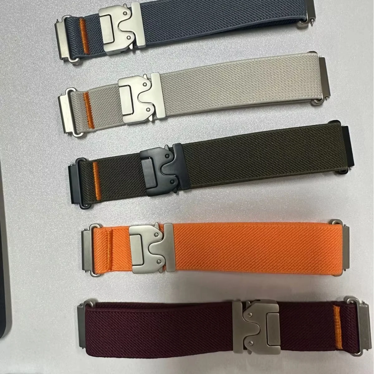 Фото Парашют для Realme Watch 5/2/3/S/3 2 S pro, регулируемый нейлоновый сменный браслет correa Realme Watch S2, 22 мм, ремешки для часов №5