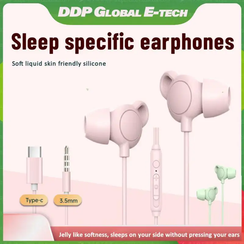 

Soft And Comfortable Anti Noise Earphones Durable Moving Coil Type Wired Headset Effective Sound Insulation Hifi Sound Effect