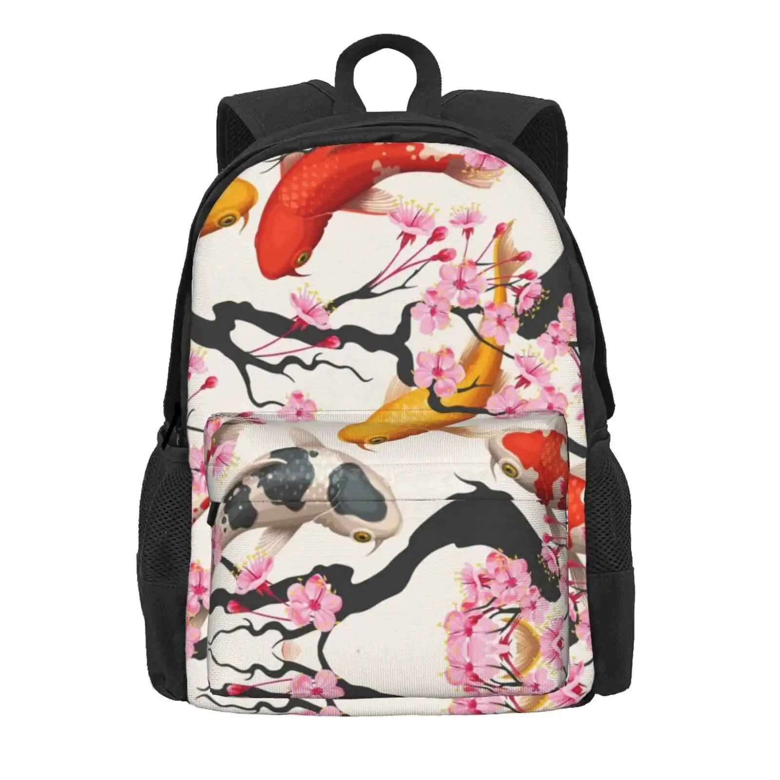 Лидер продаж школьный ранец для карпа с Сакурой рюкзак модные сумки пруда