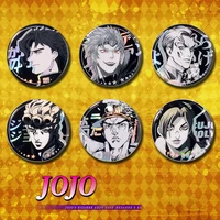 anime jojos bizarre adventure kakyoin brooch girls cosplay badge for clothes backpack decoration metal pin jewelry