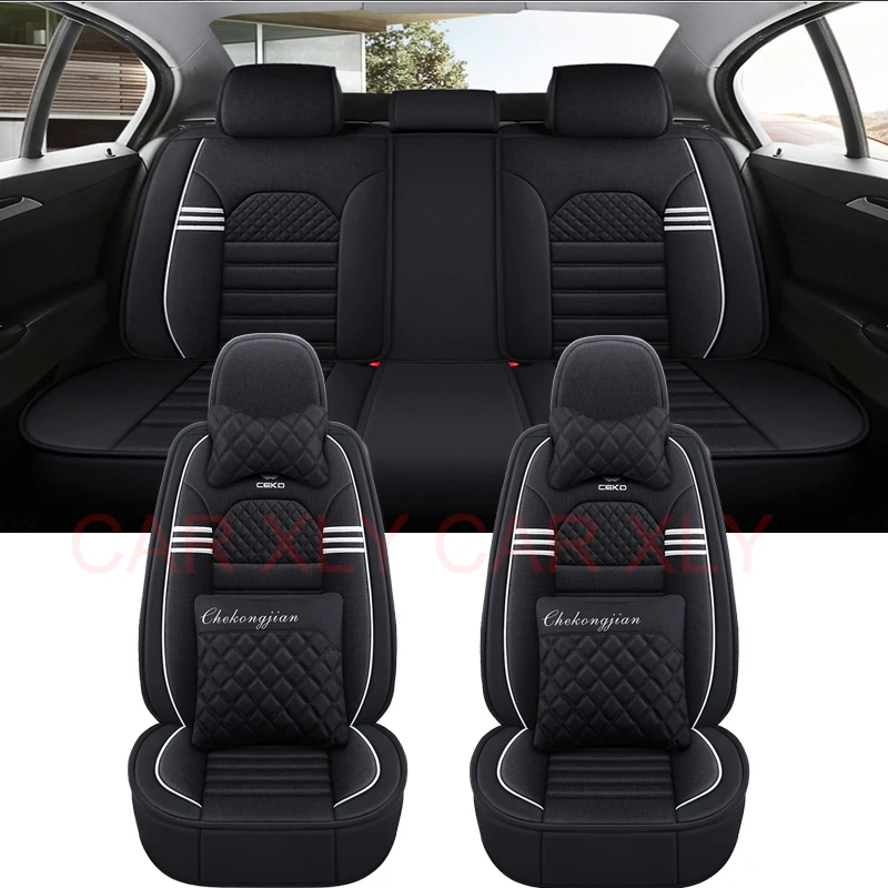 

Universal Style Car Seat Cover for Golf 4 5 6 BMW F10 F11 G30 Peugeot 207 206 MG4 Interior Accessories Details Seat Protector