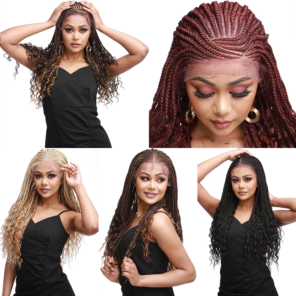 Парик для волос Моя леди синтетические косички с кудрявыми концами 28 дюймов |