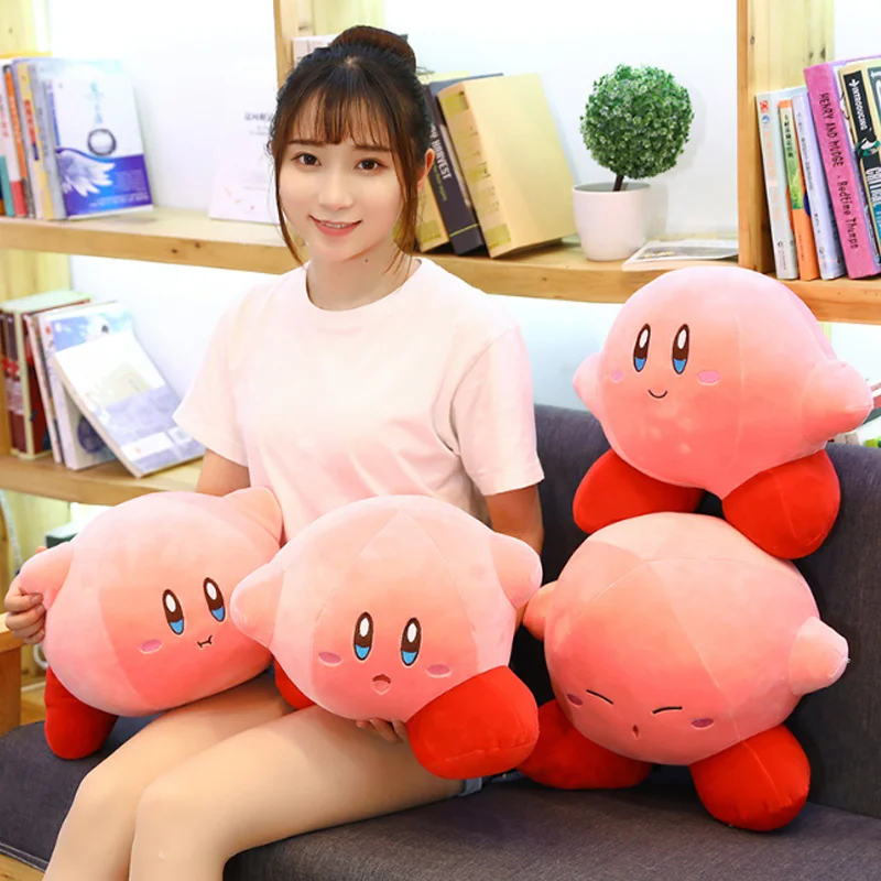 

Star Kirby Stuffed Peluche Plush Anime Kawaii Cute Cartoon Toys Doll Great Birthday Gift For Children Kids