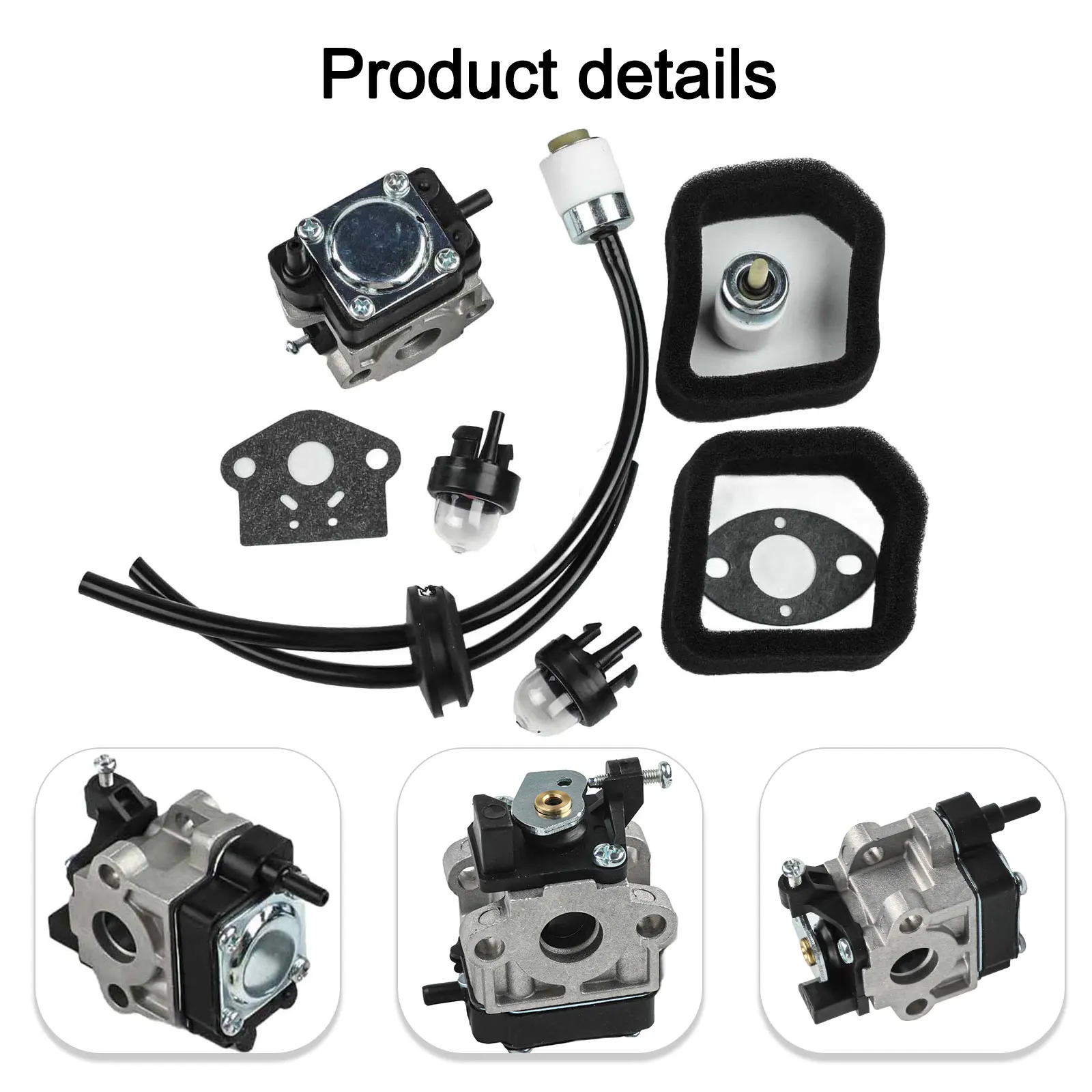 Комплект карбюратора для Toro 51972 51974 51952 51954 51955 51956 51957 51958 с необходимыми компонентами для обслуживания (art.: 3920db0ce455e) - 3920db0ce455e