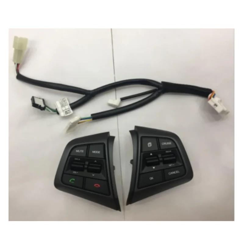 Auto parts For Hyundai ix25 (creta) 2.0L Cruise Remote Vol button Multi-function steering wheel buttons with heating plug wire