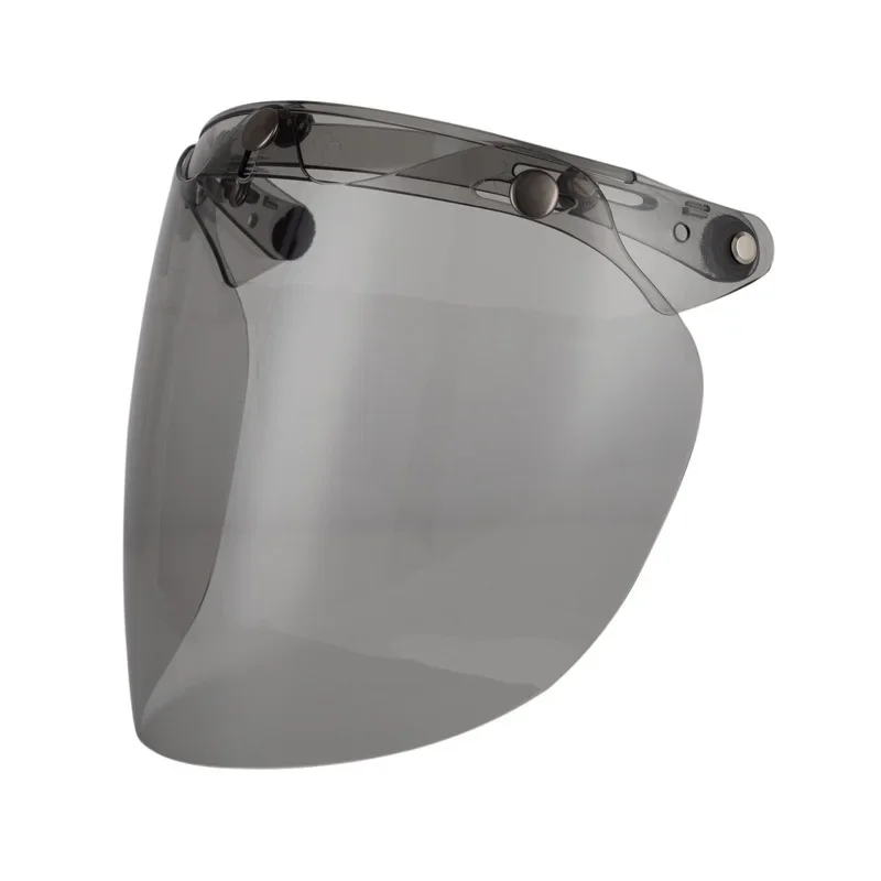 

Новый шлем с пузырьковым козырьком и подставкой, винтажный 3/4 шлем с открытым лицом, аксессуары для шлема с пузырьками, откидное мотоциклетное лобовое стекло, универсальное