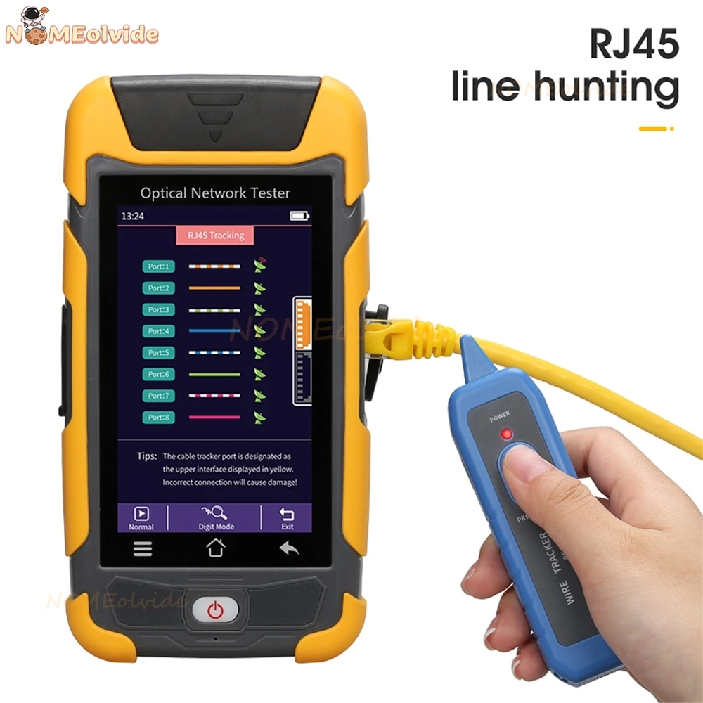 

Лучший рефлектометр AUA8513U/A OTDR Mini Pro 1310 нм 1550 нм 28/26 дБ волоконно-оптический тестер прибор OPM OLS VFL сенсорный экран SC FC