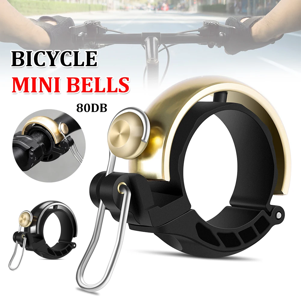 

Retro Bicycle Bell 80dB Bike Horn Clear Loud Sound MTB Road Bike Handlebar Ring Horn Safety Warning Alarm Bicycle Accessories