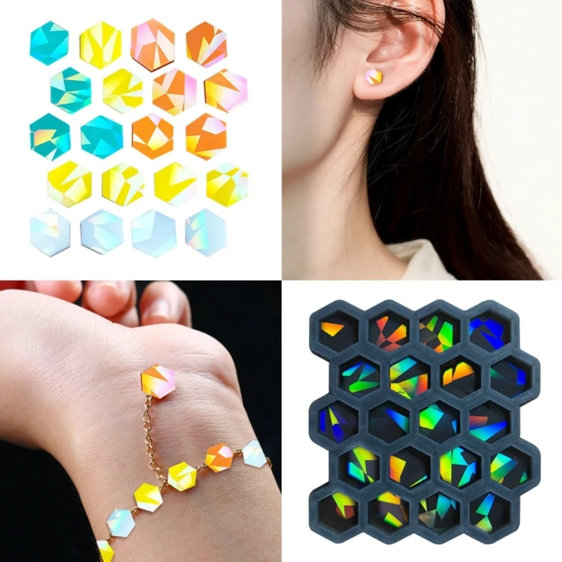 Силиконовые формы для ключей со светом и тенью перфорированные серьги подвески