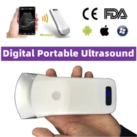 small full digital portable ultrasound equipment linearconvex connect with androidios windows system