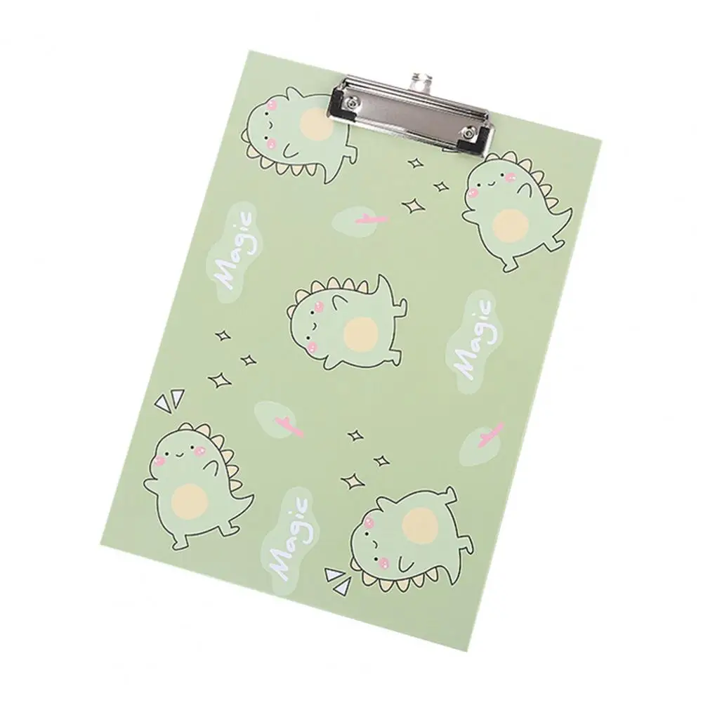 

Writing Board with Hanging Hole Cartoon Design Portable Smooth Creative Space-saving Indeformable Student Papers Word Board File
