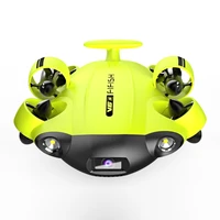 new fifish v6s 4k uhd camera vr control underwater drone professional sea scooter 100m cablesea rov manipulator drone
