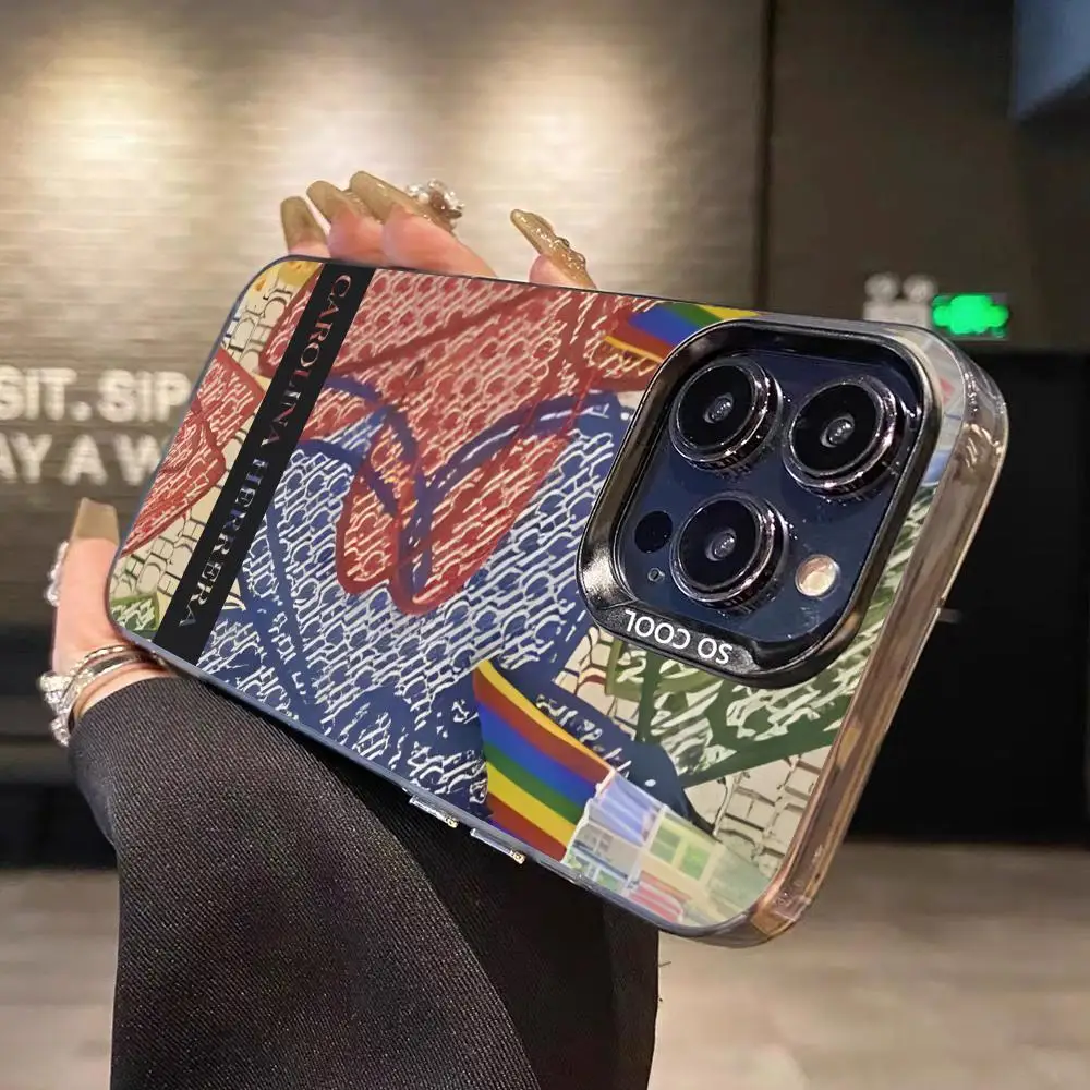 Чехол для мобильного телефона H-Herrera iPhone 16 15 14 13 12 11 X XR XS 8 7 Pro Max Plus цветной