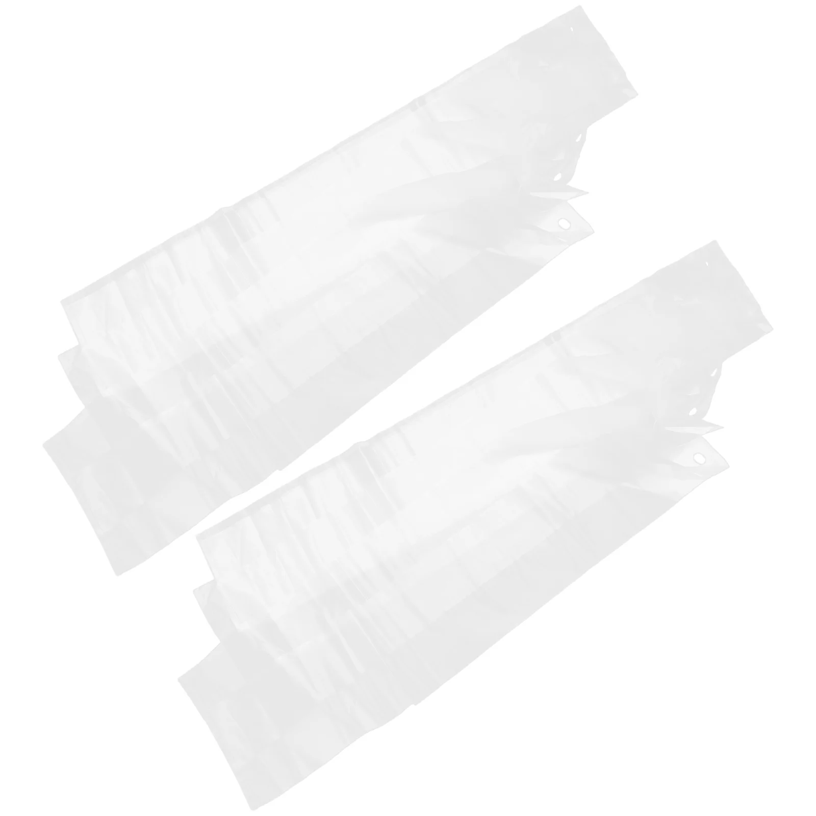

200 Wet Bags Clear Sleeves Rain Bags Bag Dispenser Refills for Wet Umbrellas