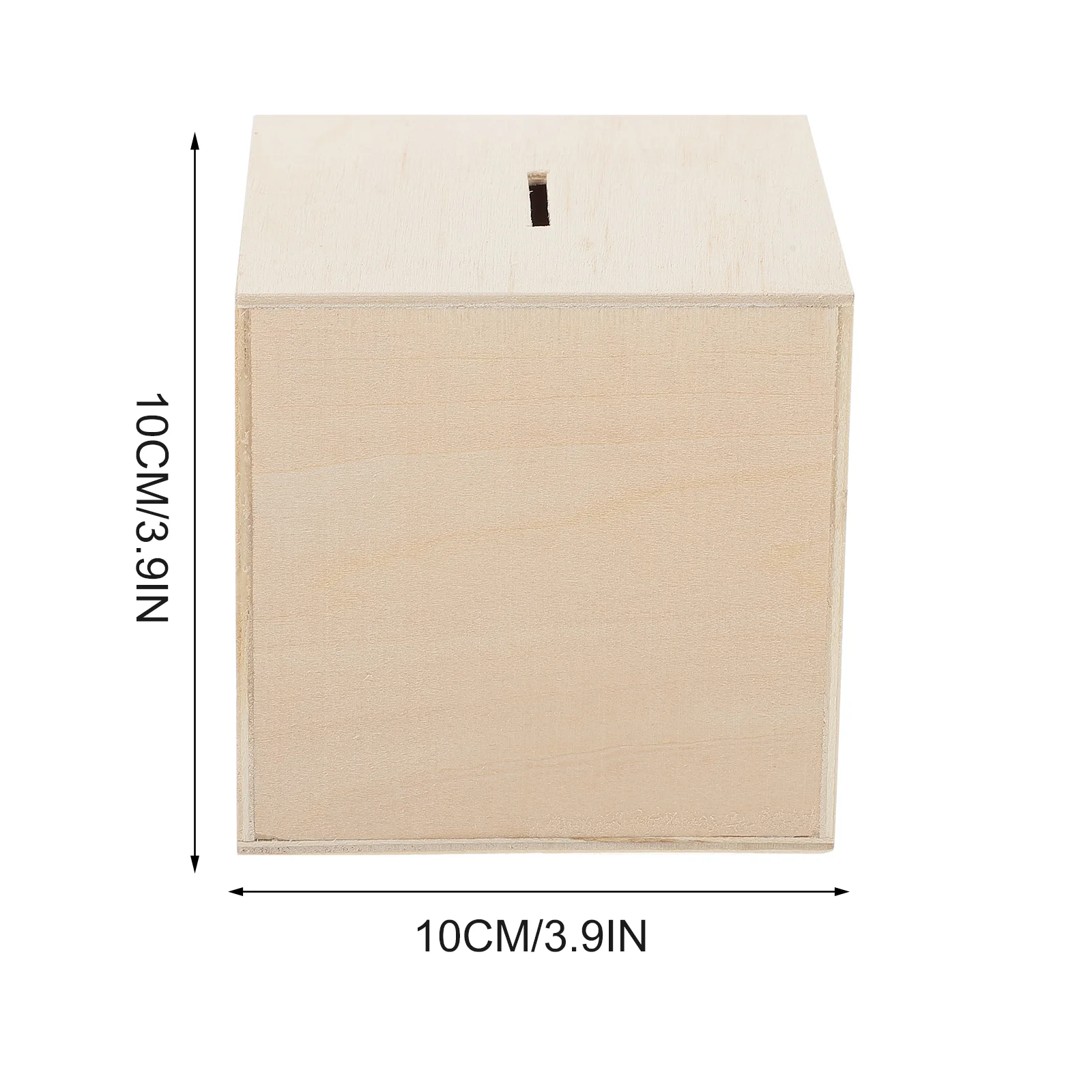 3 шт. окрашенная деревянная копилка для хранения монет набор игрушек сделай сам