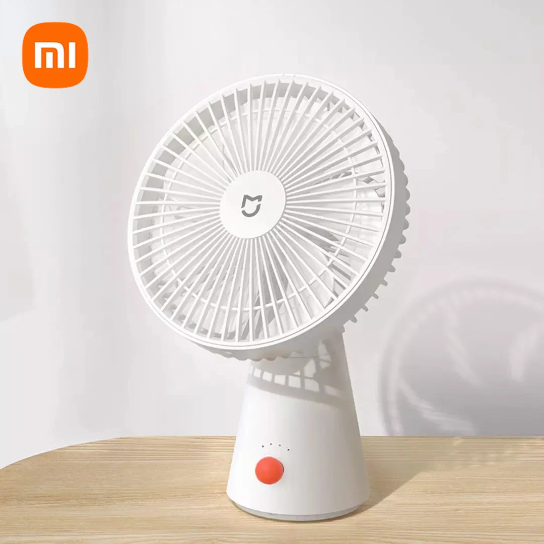 

Xiaomi 2 In 1 Desktop Mobile Fan Handheld Fan USB-C Rechargeable Outdoor Mini Creative Desktop Office Mute Portable Handheld Fan