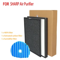 hepa filter fz c70hfe and actived carbon filter fz c70dfe for sharp kc a40e kc 840e kc c70e kc c70u air purifier parts