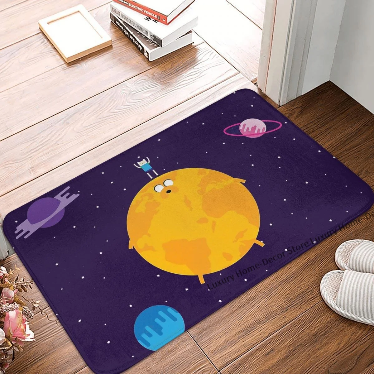 

BMO Jake Finn Bathroom Mat On Top Of The World Doormat Kitchen Carpet Balcony Rug Home Decor