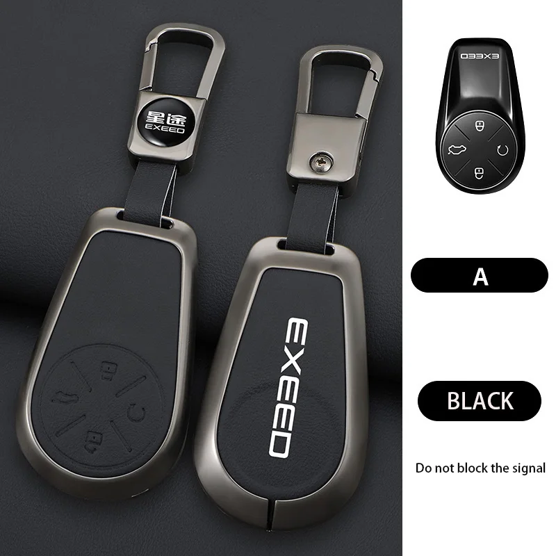 

Чехол для автомобильного ключа из цинкового сплава для Chery EXEED VX LX RX TXL, модифицированный FL CDM PHEV, чехол с дистанционным управлением, держатель для ключей, брелок для ключей