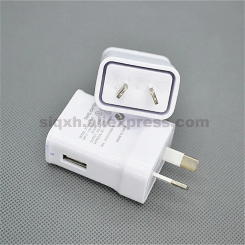 20Pcs Universal 5V 2A High Quality USB Wall Charger Adapter AU Plug Travel Ac Power Charger Charging For iPhone Samsung Huawei