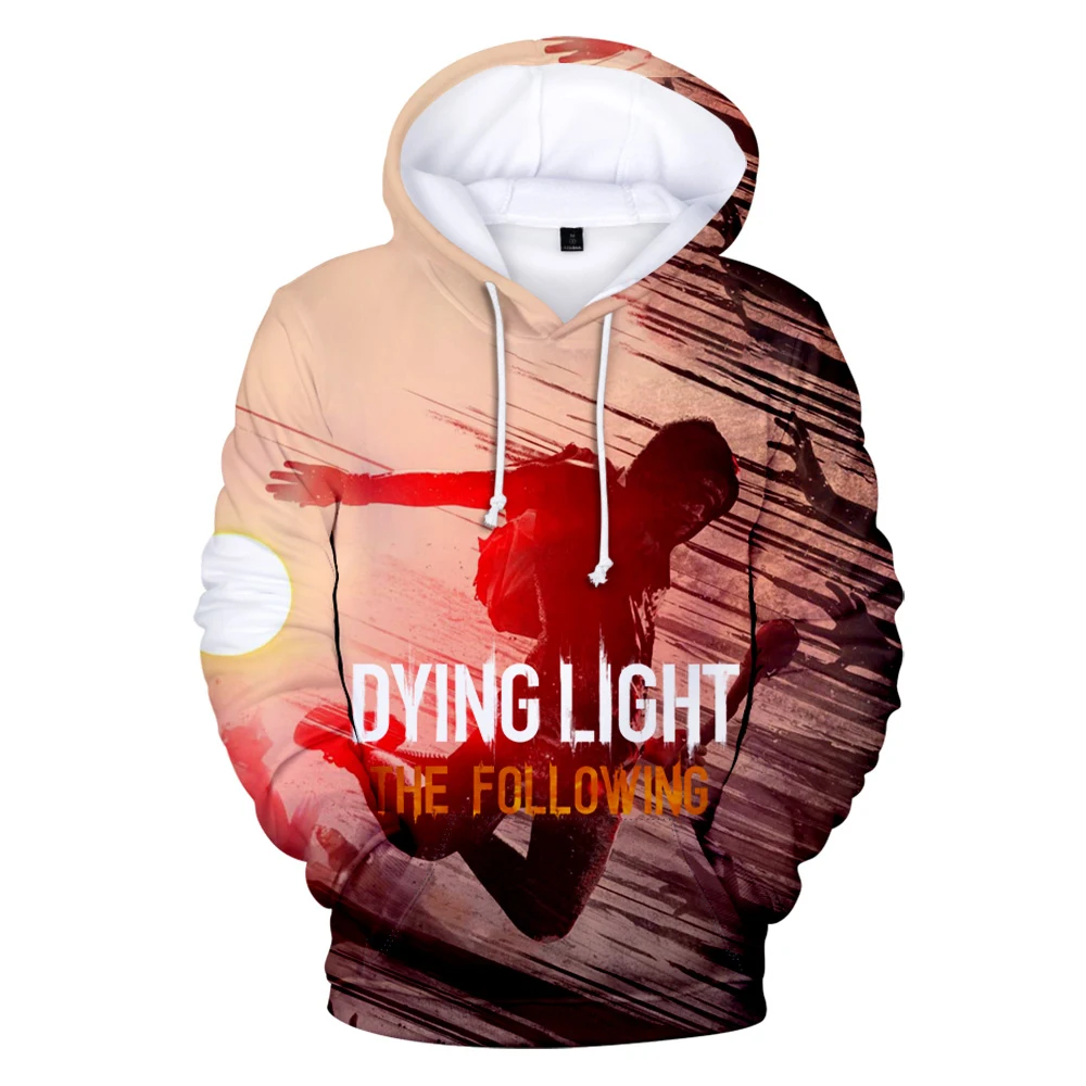 

Dying Light 2 Hoodie Cosplay Sweatshirt Fashion Pullover Casual Tops New Unique Hoody Game Hip Hop Simple Clothes Kids Tops