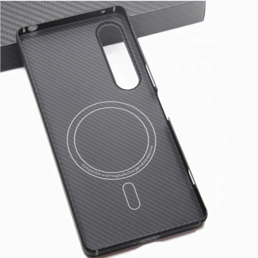 Оригинальный арамидный карбоновый чехол Magsafe для телефона Sony Xperia 1 VI 6TH