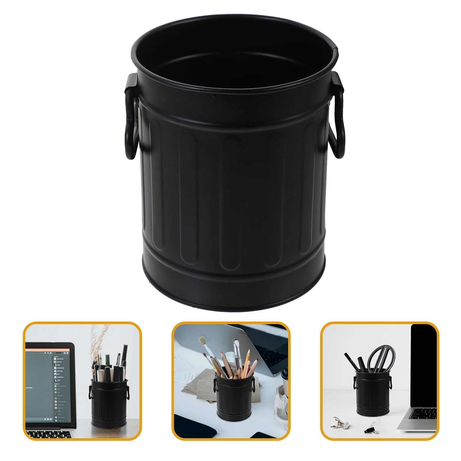 

Storage Tank Stationery Holder Bedroom Waste Can Brush Pot Container Bucket