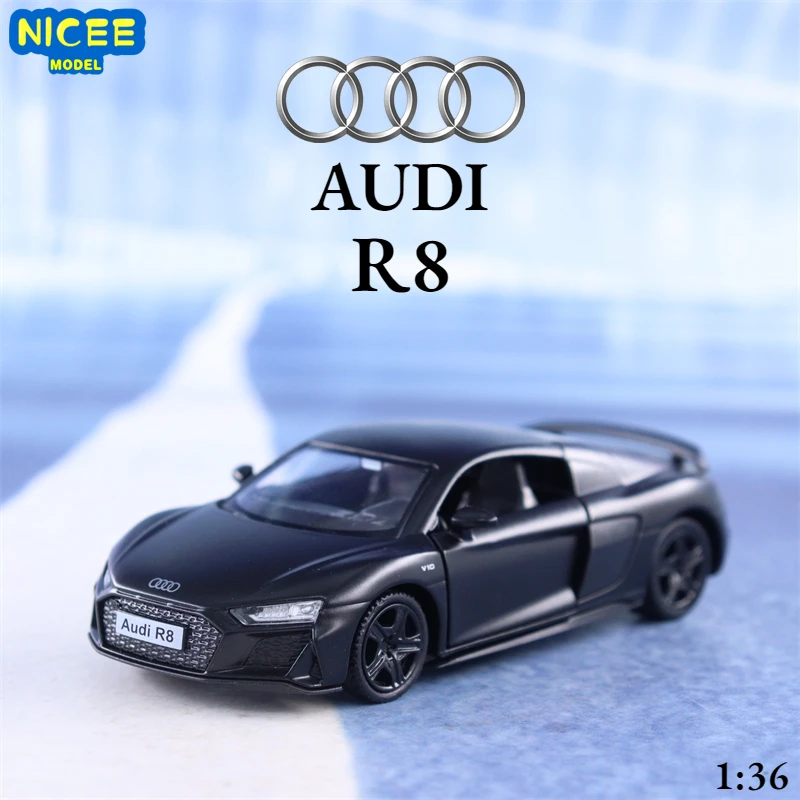 

1:36 Audi R8 COUPE High Simulation Diecast Car Metal Alloy Model Car kids toys collection gifts A16