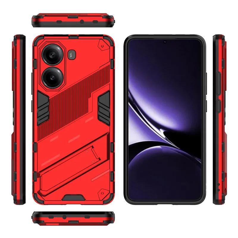 Для Xiaomi Poco X7 Pro Чехол в стиле панк Прочный бампер Защитный чехол для телефона Redmi