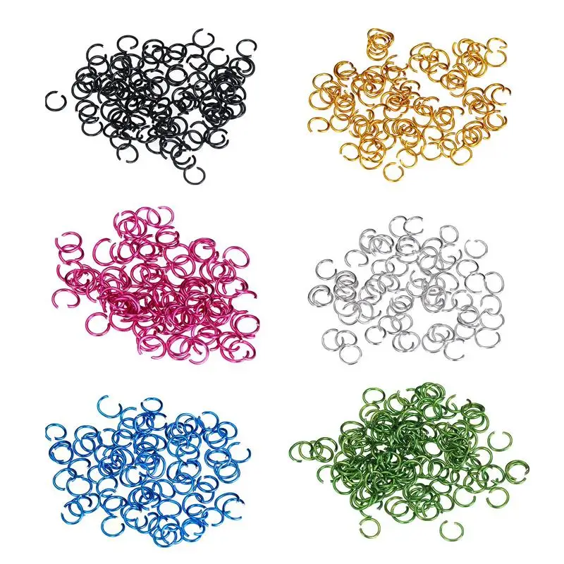 

Незамкнутые соединительные кольца, разрезные кольца, соединители для бижутерии «сделай сам», принадлежности для браслетов, ожерелий, сереж...