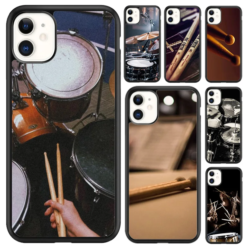 Барабанная рок-барабанная музыкальная барабанная палочка чехол для телефона iPhone