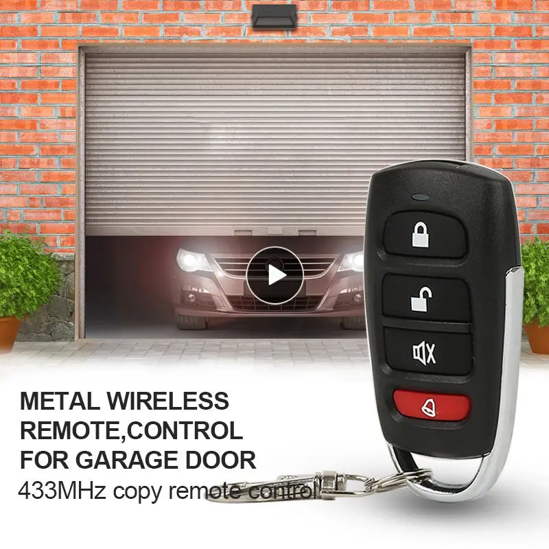 

Car Remote Control Key Universal Black Door Gate Opener Compact Durable Sensitive New 433mhz Mini Smart Home