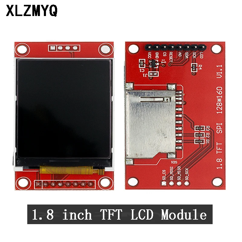 

1.8 inch TFT LCD Module LCD Screen Module SPI Serial 51 drivers 4 IO driver TFT 128*160 For Arduino 1.8inch LCD Display