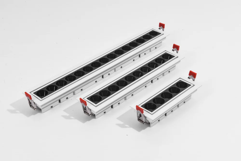 

Потолочный светильник YXZI, линейный, антибликовый, теплый белый