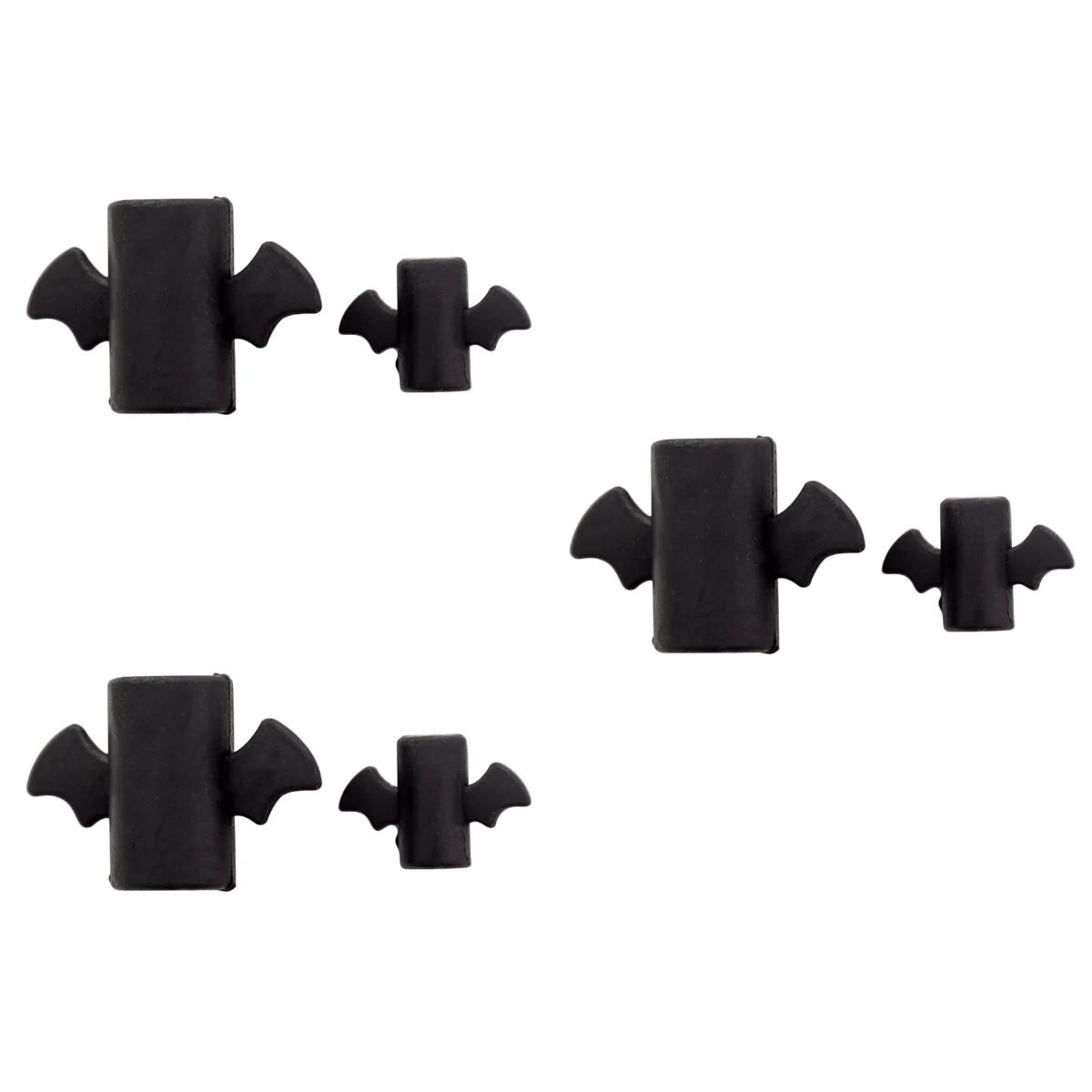 

6 Cable Protector Protector Cartoon Charging Data Sync Cable Saver Black