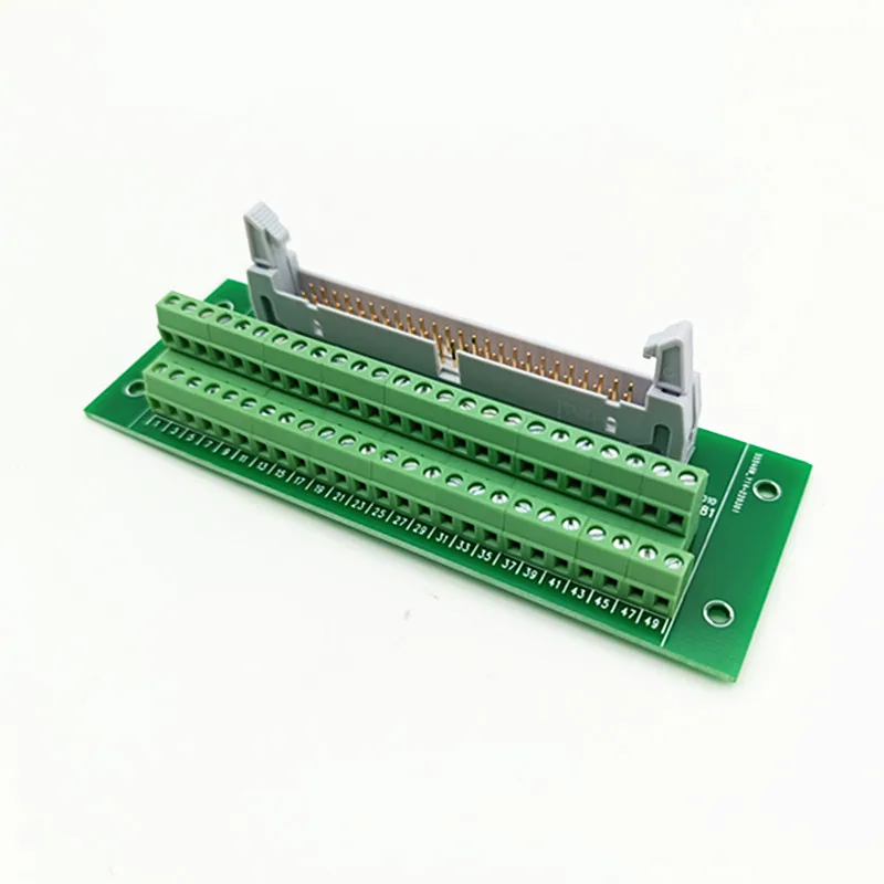 

IDC60 2x30 контактов 0,1 дюйма, наружная плата для разъема, Клеммная колодка, соединитель.