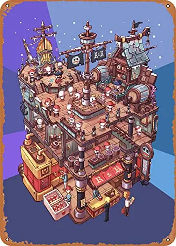 Рум и изюм Icecream винтажный вид металлический знак художественные принты Ретро