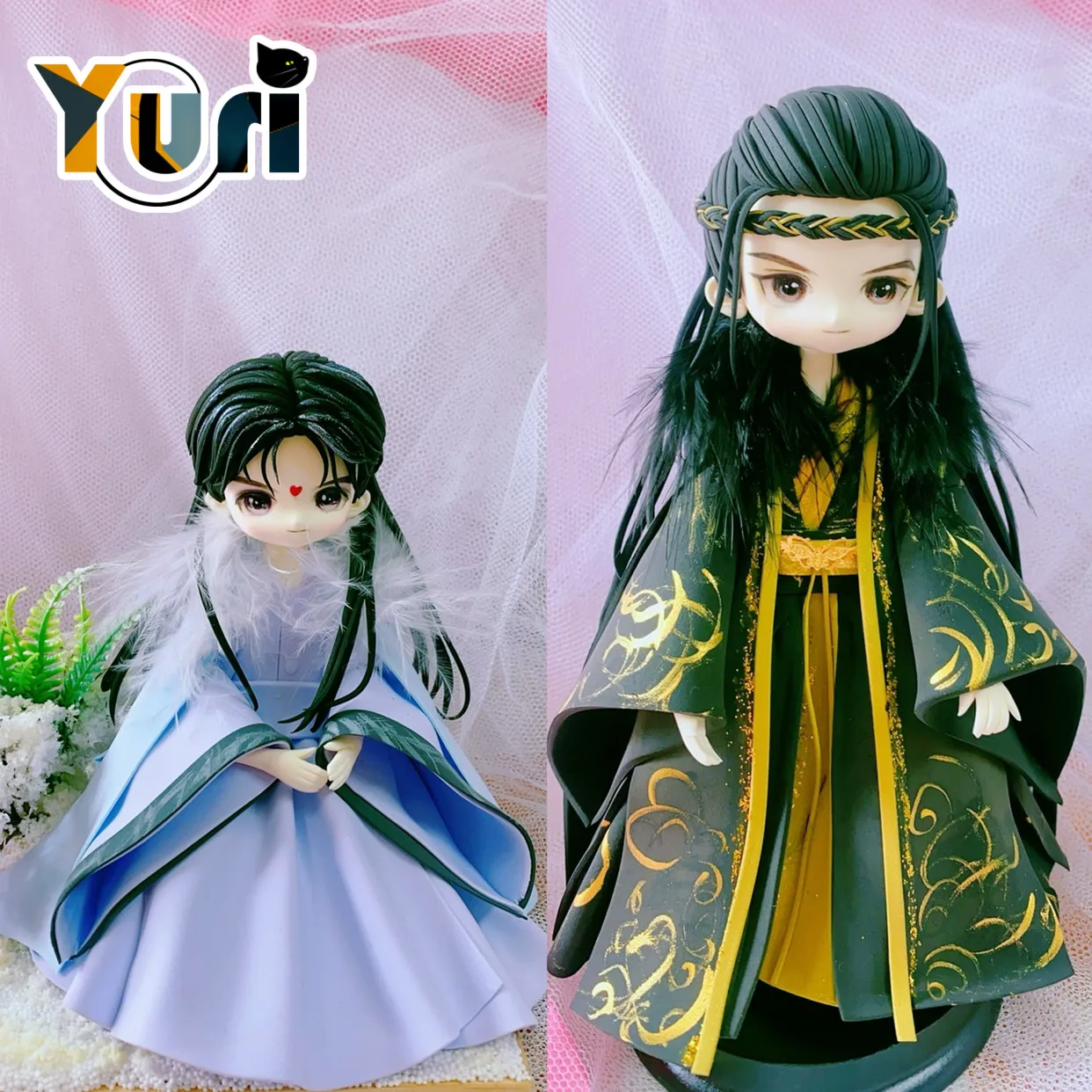 TV My Journey to You Gong Ziyu Xue Tongzi Clay фигурка кукла модель игрушка статуя симпатичный реквизит для косплея C