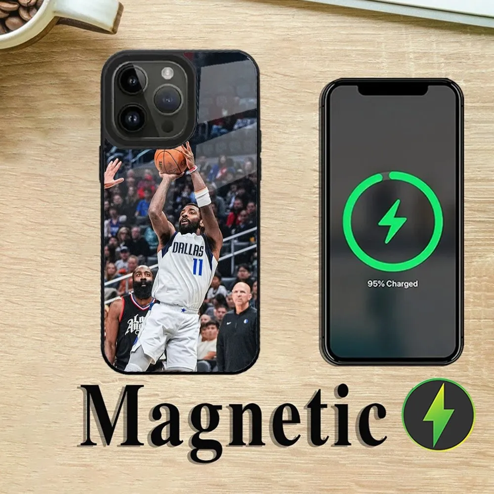 K-Kyrie L-Irving чехол для телефона iPhone 15 14 13 12 11 Plus Pro Max Mini Magsafe Магнитная Беспроводная