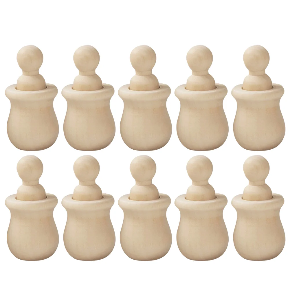 

Peg Wood Wooden People Unfinished Bodies Family Diy Body Toys Plain Blank Painting Crafts Little Craft Woman Figures Cutouts