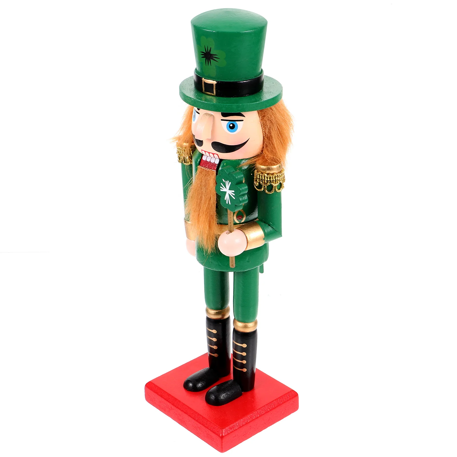 

Soldier Nutcracker Christmas Decor Wood Nutcrackers Figure Xmas Party Table Centerpiece Ornaments Figurine Party Decorations
