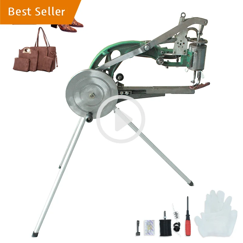 

single head Manual or electric old-fashioned Single Needle Cylinder Bed Shoes Repairing Machine