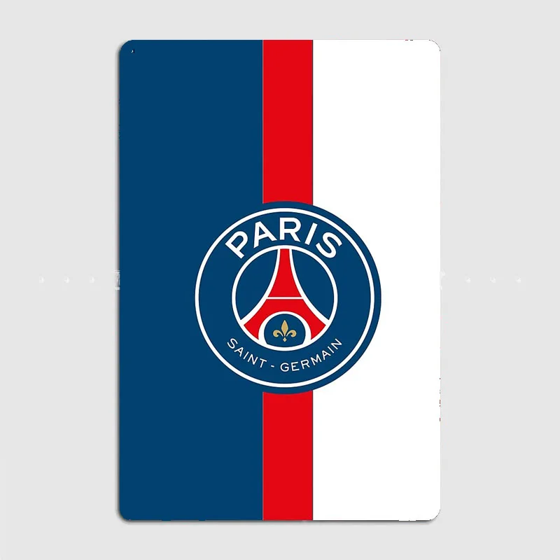 Psg Черный Металлический Художественный Постер Парижский Фермерский Дом Стиль