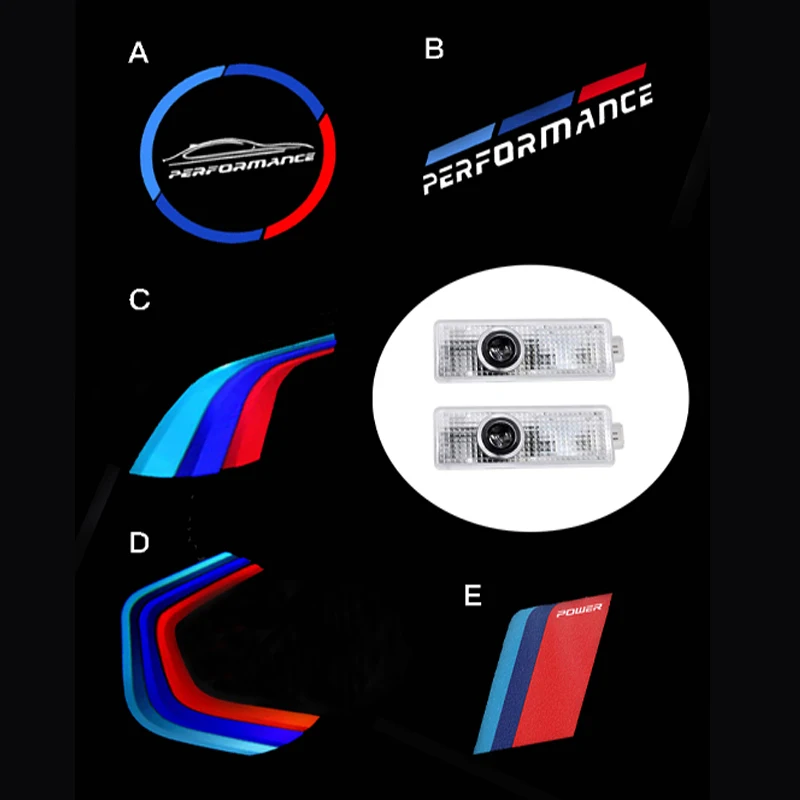 

Car Accessories for BMW X1 X2 X3 X4 X5 X6 X7 E81 E83 E87 E60 E61 E70 E71 E90 E91 F10 F20 F30 LED Car Door Logo Light