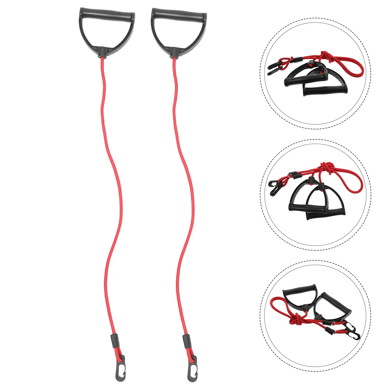 

Pull Rope Treadmills for Home Fitness Resistance Belts Latex Tension Exercise Ropes Equipment Multifunctional and Women