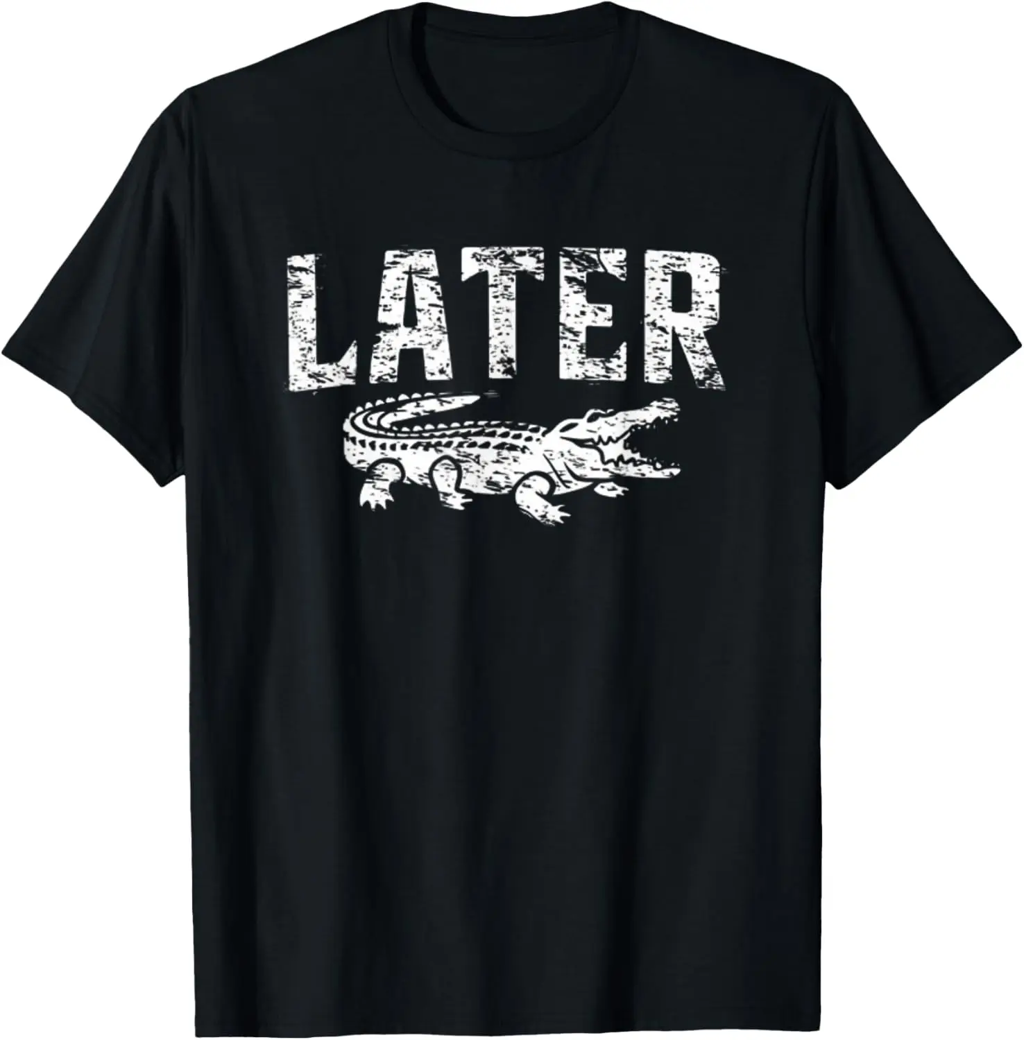 Футболка с надписью Пожалуйста аллигатор забавная футболка шуткой Гатор для