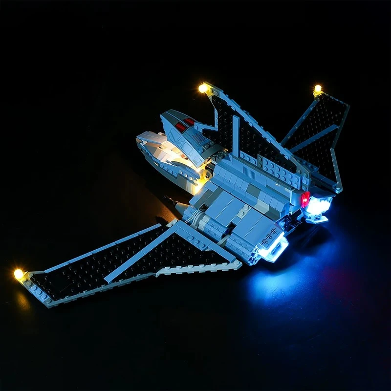 Фото Набор светодиодного освещения, подходящий для LEGO The Bad Batch ™   Конструктор Attack Shuttle 75314 №2