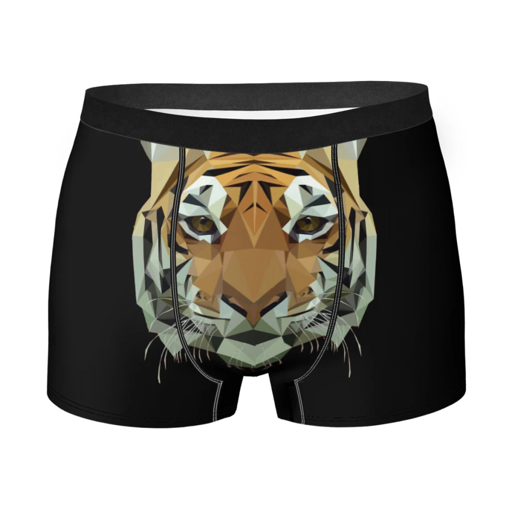 

Leisure Tiger Panthera Tigris Ferocious Animal Underpants Homme Panties Male Underwear Comfortable Shorts Boxer Briefs