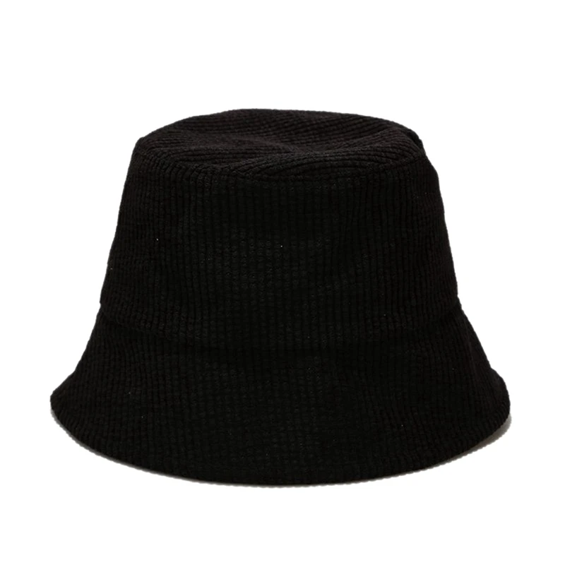 

Winter Fishing Hat Bucket Hat Streetwear Solid Color Fashion Outdoor Corduroy Bucket Hat